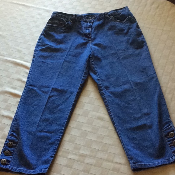 Ruby Rd crop jeans - Picture 1 of 4